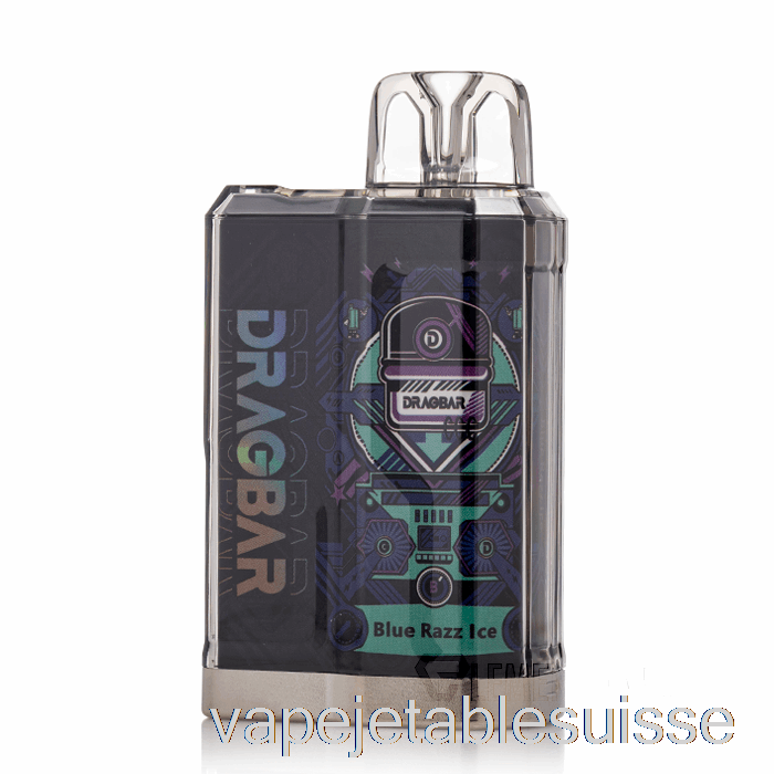Vape Suisse Dragbar B3500 Jetable Bleu Razz Ice
